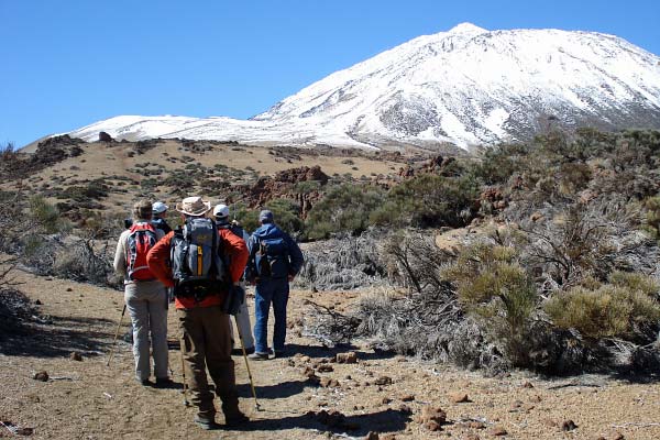 
Der Gipfel des schneebedeckten Pico del Teide sollte der Höhepunkt der Reise sein.