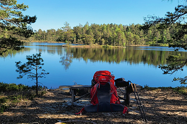 Rast am Svantjärnen